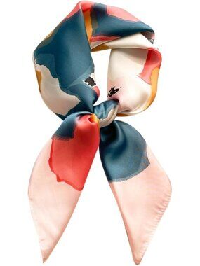 Satin Bandanas Head A9 Pink Scarf Women Lightweight Silk Hair Wrap Sleep Scarf